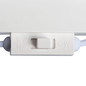 Preview: Kanlux LED Panel Avar 32W CCT warm-/neutral-/tageslichtweiss 3000K/4000K/6000K UGR19 Weiß Aluminium 59,5x59,5cm 46070