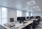 Preview: Kanlux LED Panel Avar 32W CCT warm-/neutral-/tageslichtweiss 3000K/4000K/6000K UGR19 Weiß Aluminium 59,5x59,5cm 46070