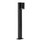Preview: Kanlux Wegeleuchte Radilo GU10 IP44 Schwarz Aluminium 80cm 46205