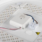 Preview: Kanlux LED Deckenleuchte Lixan 47W CCT warm-/tageslichtweiss 3000-6500K dimmbar Fernbedienung Weiß Schwarz Ø38,5cm 46281