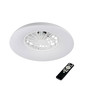 Preview: Kanlux LED Deckenleuchte mit Ventilator Plave 24W RGB + CCT 3000-6500K Fernbedienung Weiß Ø48,5cm 46370