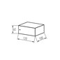 Preview: Kanlux Außenwandleuchte Legino GX53 IP65 Schwarz Aluminium 12x10cm 46390