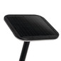 Preview: Kanlux LED Solar-Stehleuchte Pareno 25W CCT warm-/neutral-/tageslichtweiss 3000K/4000K/6500K Bewegungsmelder Fernbedienung Akku IP54 Schwarz 260cm 46450