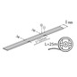 Preview: Kanlux LED Streifen 25m LCOB 10W/m 48V neutralweiss 4000K 90Ra dimmbar 8mm 46456