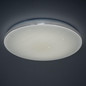Preview: Kanlux LED Deckenleuchte Exate 38W CCT warm-/neutral-/tageslichtweiss 3000K/4000K/6500K Weiß Metall Ø47cm 90220