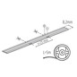Preview: Kanlux LED Streifen 5m LCOB 10W/m 12V warmweiss 2700K 90Ra dimmbar IP65 8,2mm 90688