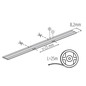 Preview: Kanlux LED Streifen 25m LCOB 10W/m 12V warmweiss 2700K 90Ra dimmbar IP65 8,2mm 90689