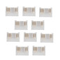 Preview: Kanlux 10x Verbinder für LED Streifen RGBW 12mm gerade 90720