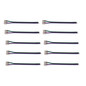 Preview: Kanlux 10x Einspeiseverbinder für LED Streifen RGBW 12mm mit Kabel 90721