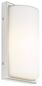 Preview: LCD Wandleuchte LED Edelstahl 12W Warmweiss IP44 29x17x9,5cm 040LED Made in Italy