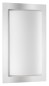 Preview: LCD Wandleuchte Edelstahl E27 IP44 31x19,5x9,5cm 043 Made in Italy