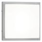 Preview: LCD Wand- & Deckenleuchte Bewegungsmelder Hellgrau E27 IP44 25x25x9,5cm 047SEN Made in Italy