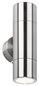 Preview: LCD Up & Down Wandleuchte Edelstahl 2xGU10 IP65 20x7x9cm 5121