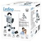 Preview: Ledino LED-Akkustrahler 10W tragbarer Baustrahler Köpenick 102, 2,2 Ah, silber tageslichtweiss