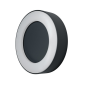 Preview: Ledvance Endura Style Ring schwarz 13W Runde LED Wandleuchte IP44 wasserdicht
