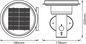 Preview: LEDVANCE LED Außenleuchte ENDURA Style SOLAR Double CIRCLE Wall 6W ST