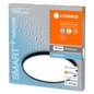 Preview: LEDVANCE SMART+ Oribis Disc LED flache Badezimmer-Leuchte 50cm 32W Tunable White dimmbar IP44 schwarz