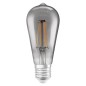 Mobile Preview: LEDVANCE SMART+ LED Lampe ST64 E27 Filament 6W 540Lm warmweiss 2500K dimmbar wie 44W