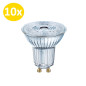 Preview: 10er-Set LEDVANCE LED Strahler Parathom GU10 36° 3.4W Dimmbar neutralweiss wie 35W 4058075797611