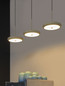 Preview: OSRAM LED Pendelleuchte Decor Yoyo Pendant 3XPendant LN 18W 830 Beige Warm weiß 4058075847002