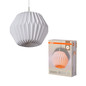Preview: OSRAM Pendelleuchte Decor Paper Lantern Gem Pendant E27 White 4058075847163