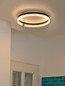 Preview: OSRAM LED Deckenleuchte Decor Circle Ceiling 500 32W CLICKCCT Black Warm weiß,Kalt weiß,Kaltes Tageslicht 4058075847323