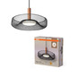 Preview: OSRAM LED Pendelleuchte Decor Mesh Pendant 18.5W 830 Black Warm weiß 4058075847422