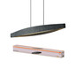 Preview: OSRAM LED Pendelleuchte Decor Flat Felt Pendant 23W 830 Dark Grey Warm weiß 4058075847507
