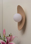 Preview: OSRAM Wandleuchte Decor Pearl Wall 1XG9 Beige 4058075847668
