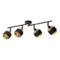 Preview: OSRAM LED Strahler Decor Spot Hornet 4X2.8W 827 E14 Black Warm weiß 4058075847804