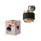 Preview: OSRAM Wandleuchte Decor Hornet Wall 1XE27 Black 4058075847828