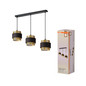 Preview: OSRAM Pendelleuchte Decor Hornet Pendant Linear 3XE27 Black 4058075847880