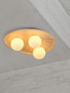 Preview: OSRAM Deckenleuchte Decor Wood Nest Ceiling 1xG9 Brown 4058075848269