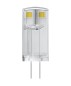 Preview: LEDVANCE LED Lampe Pin-Stecker Parathom G4 GU4 1,8W 200lm warmweiss 2700K wie 20W