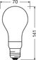 Preview: LEDVANCE LED CLASSIC A 18W 827 gefrostet E27 Lampe 2452lm 2700K warmweiss wie 150W dimmbar 4099854067457