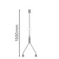 Preview: LEDVANCE Zubehör Suspension Wire Linear IndiviLED ⌀1cm 4099854215551