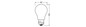 Preview: LEDVANCE LED Lampe E27 Classic Filament S matt A40 2.2W 470lm Warmweiss 2700K wie 40W höchste Effizienzklasse A 4099854236556