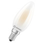 Preview: LEDVANCE LED Kerze E14 Classic Filament S matt B60 3.8W 806lm Warmweiss 2700K wie 60W höchste Effizienzklasse A 4099854255328