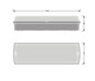 Preview: LEDVANCE LED Deckenleuchte Bulkhead Comp 36x12cm 8W-6W-4W warm-/neutralweiss 3000/4000K CCT IP65 4099854290503