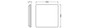 Preview: LEDVANCE LED Deckenleuchte Aufbaumontage Flat DALI 50x50cm Surface 27W-19W warm-/neutralweiss 3000/4000K CCT IP54 4099854292675