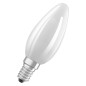 Preview: OSRAM LED Leuchtmittel LED CLASSIC B ENERGY EFFICIENCY A 2.2W 827 Frosted E14 Warm weiß 4099854338694
