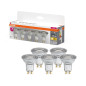 Preview: OSRAM LED Leuchtmittel LED BASE PAR16 3.4W 927 GU10 Dimmbar Warm weiß 4099854352355