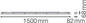 Preview: LEDVANCE Damp Proof HE SN DALI 150x8cm 40W 6400lm Neutralweiss 4000K IP65 4099854407116