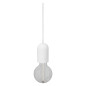 Preview: OSRAM Pendelleuchte Vintage 1906 PenduLum Round Plaster White 4099854419591