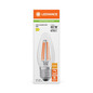 Preview: LEDVANCE LED Kerze E27 Classic Filament Dimmbar P B40 3.4W 470lm Warmweiss 2700K wie 40W 4099854439001