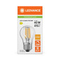 Preview: LEDVANCE LED Lampe E27 Classic Filament Dimmbar P P40 3.4W 470lm Warmweiss 2700K wie 40W 4099854439131