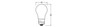 Preview: LEDVANCE LED Lampe E27 Classic Filament Dimmbar P matt P40 3.4W 470lm Warmweiss 2700K wie 40W 4099854439155