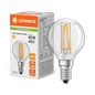Preview: LEDVANCE LED Lampe E14 Classic Filament Dimmbar P P40 3.4W 470lm Warmweiss 2700K wie 40W 4099854439193