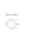 Preview: LEDVANCE LED Downlight Einbauleuchte Slim Alu DALI ⌀19cm 16W-9.5W warm-/neutralweiss 3000/4000K CCT IP44 dimmbar 4099854441936