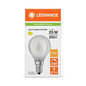 Preview: LEDVANCE LED Lampe E14 Classic Filament Dimmbar P matt P25 1.8W 250lm Warmweiss 2700K wie 25W 4099854443398